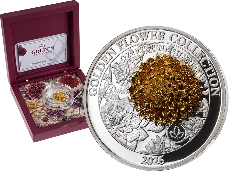 5 Dollars Samoa Golden Flower Collection Dahlie 2026