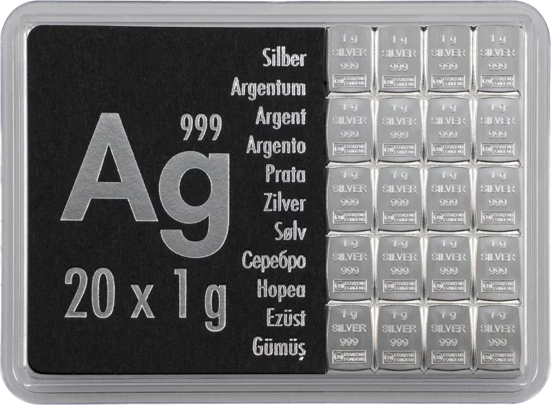 Silber Knickbarren Combibar